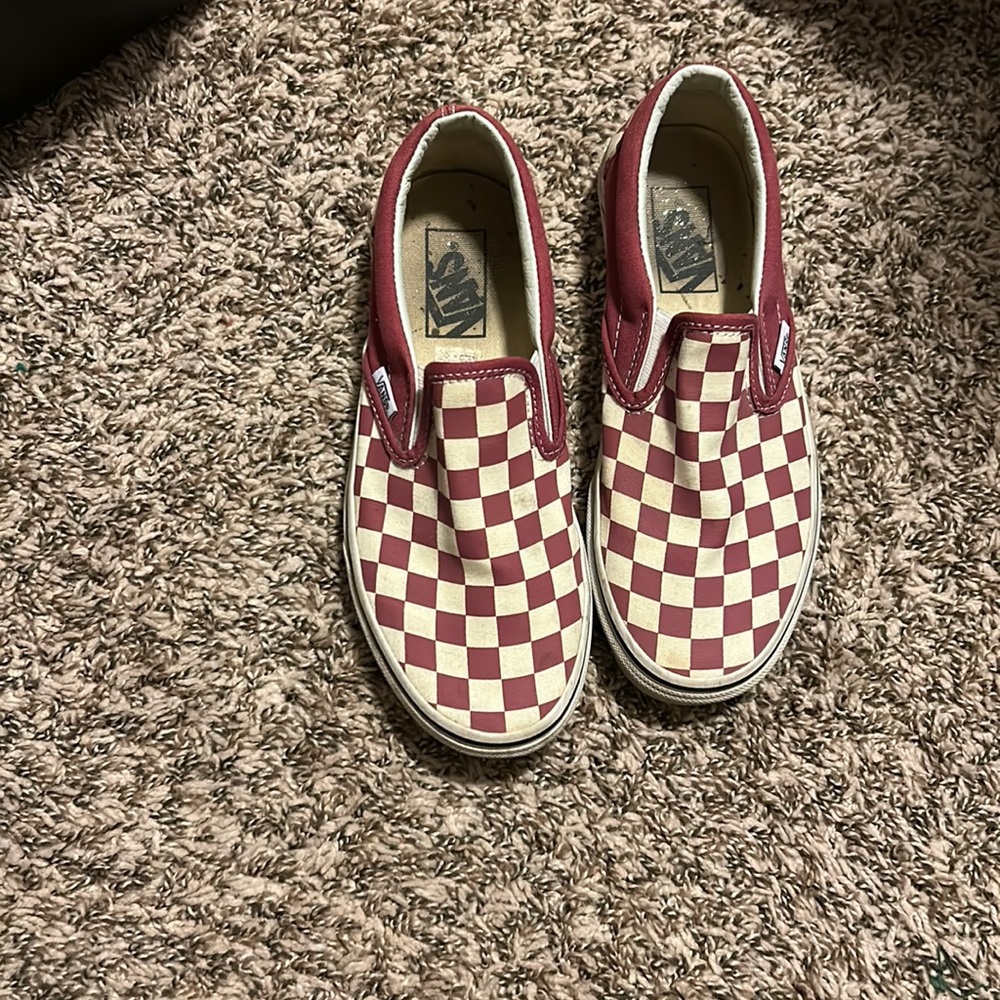 Checkered Vans
